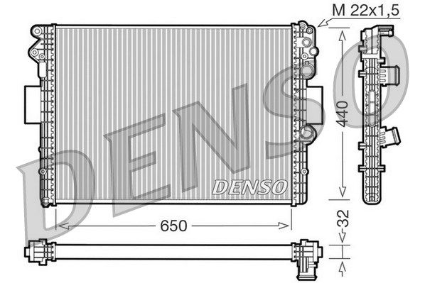 DENSO Radiators, Motora dzesēšanas sistēma DRM12001