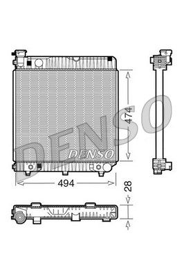 DENSO Radiators, Motora dzesēšanas sistēma DRM17002