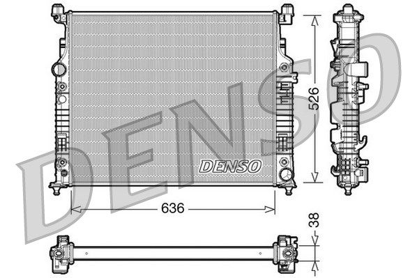 DENSO Radiators, Motora dzesēšanas sistēma DRM17006