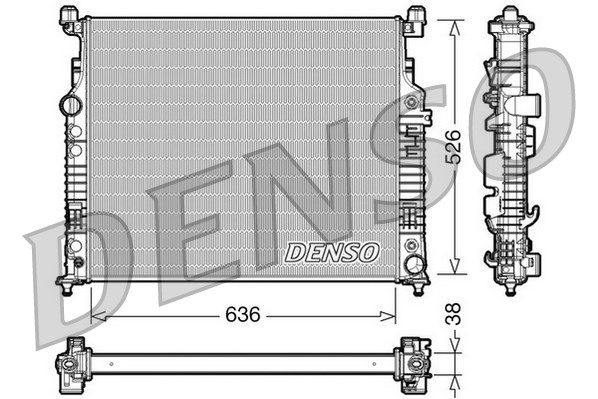DENSO Radiators, Motora dzesēšanas sistēma DRM17007
