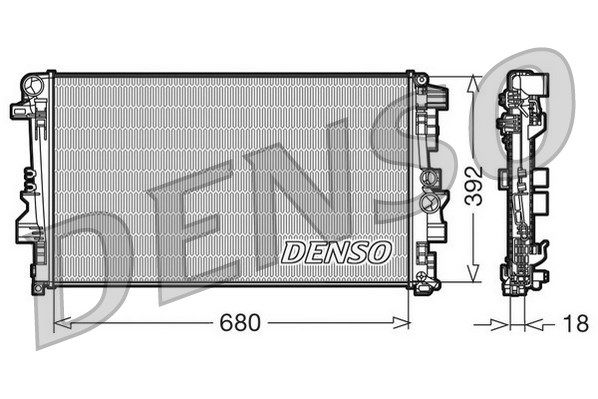 DENSO Radiators, Motora dzesēšanas sistēma DRM17012