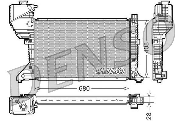 DENSO Radiators, Motora dzesēšanas sistēma DRM17015