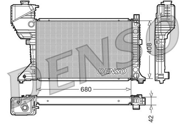 DENSO Radiators, Motora dzesēšanas sistēma DRM17017