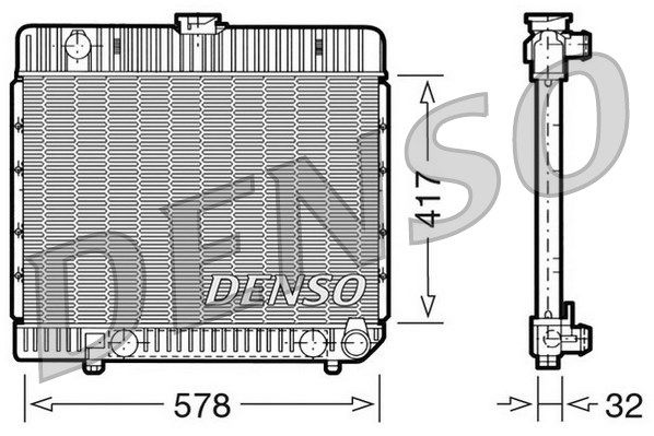 DENSO Radiators, Motora dzesēšanas sistēma DRM17024