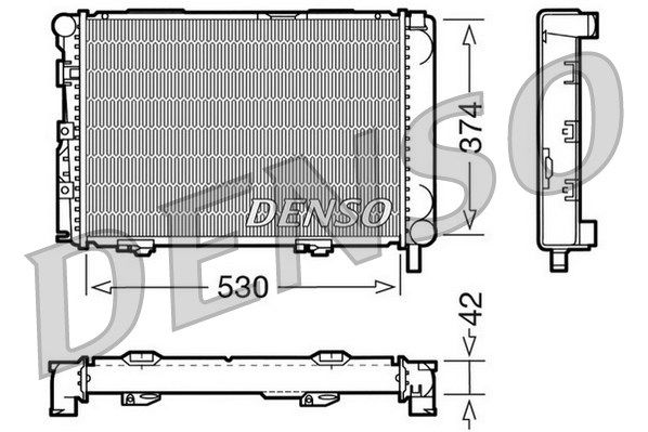 DENSO Radiators, Motora dzesēšanas sistēma DRM17025