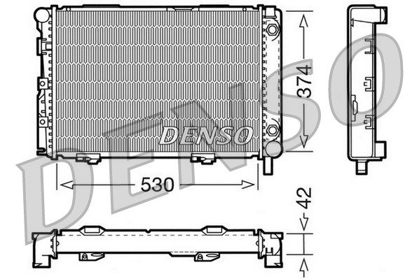 DENSO Radiators, Motora dzesēšanas sistēma DRM17026