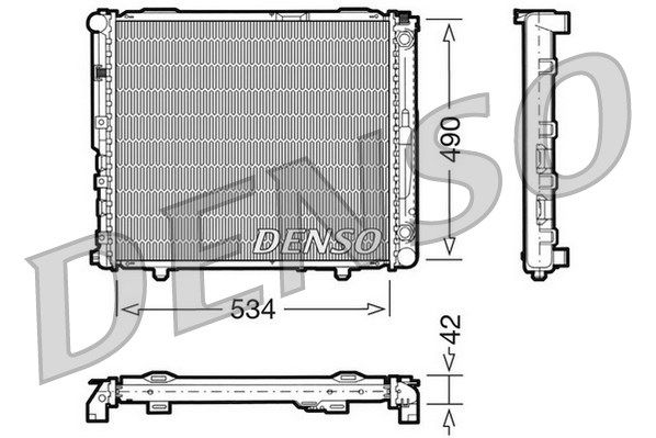 DENSO Radiators, Motora dzesēšanas sistēma DRM17032