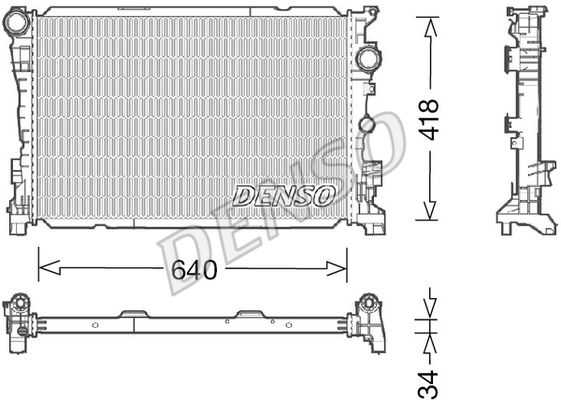 DENSO Radiators, Motora dzesēšanas sistēma DRM17047