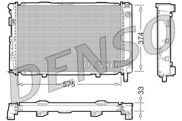 DENSO Radiators, Motora dzesēšanas sistēma DRM17063