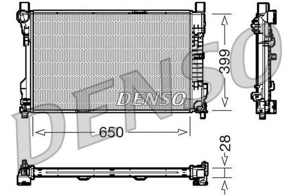 DENSO Radiators, Motora dzesēšanas sistēma DRM17080