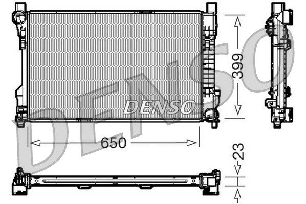 DENSO Radiators, Motora dzesēšanas sistēma DRM17081