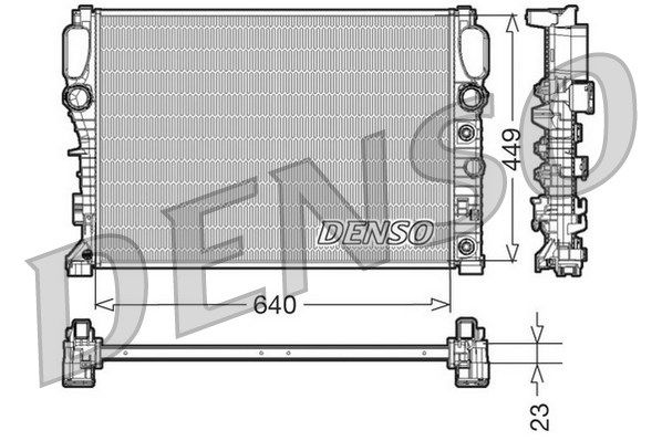 DENSO Radiators, Motora dzesēšanas sistēma DRM17090