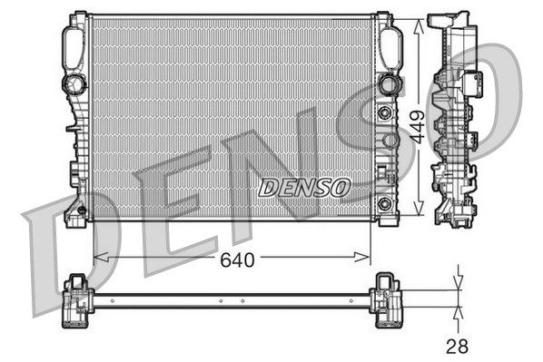 DENSO Radiators, Motora dzesēšanas sistēma DRM17091