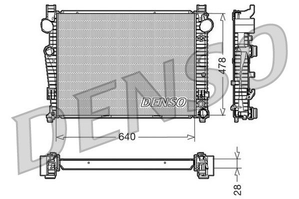 DENSO Radiators, Motora dzesēšanas sistēma DRM17092