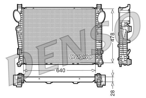 DENSO Radiators, Motora dzesēšanas sistēma DRM17093