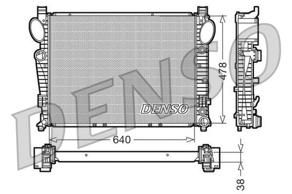DENSO Radiators, Motora dzesēšanas sistēma DRM17094