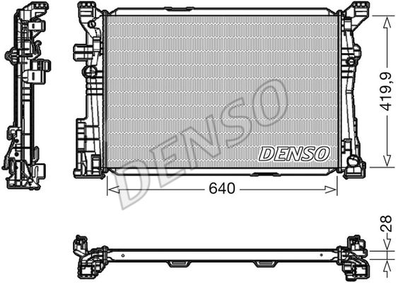 DENSO Radiators, Motora dzesēšanas sistēma DRM17097
