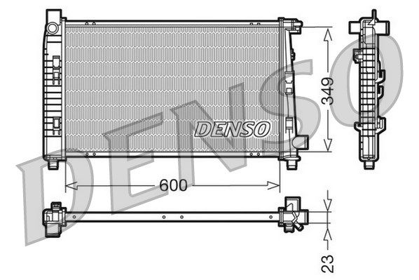 DENSO Radiators, Motora dzesēšanas sistēma DRM17100