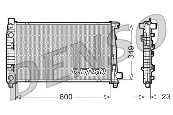 DENSO Radiators, Motora dzesēšanas sistēma DRM17102