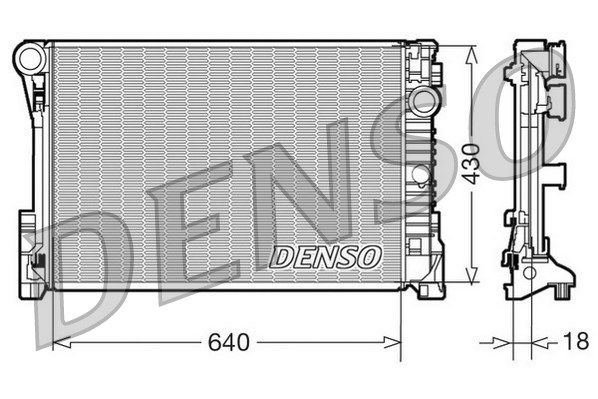 DENSO Radiators, Motora dzesēšanas sistēma DRM17111