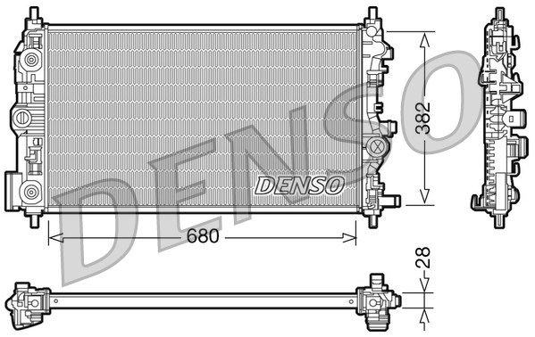 DENSO Radiators, Motora dzesēšanas sistēma DRM20009