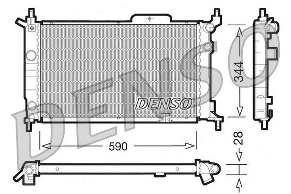 DENSO Radiators, Motora dzesēšanas sistēma DRM20015