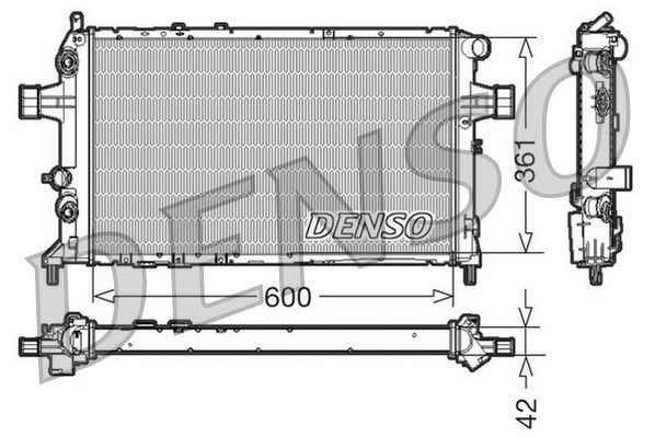 DENSO Radiators, Motora dzesēšanas sistēma DRM20016