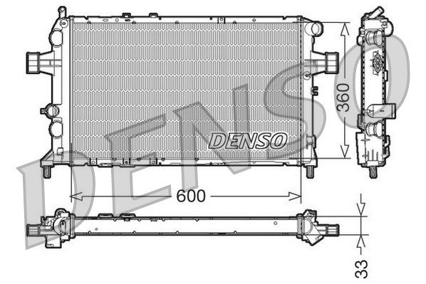 DENSO Radiators, Motora dzesēšanas sistēma DRM20018