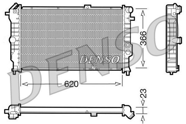 DENSO Radiators, Motora dzesēšanas sistēma DRM20020