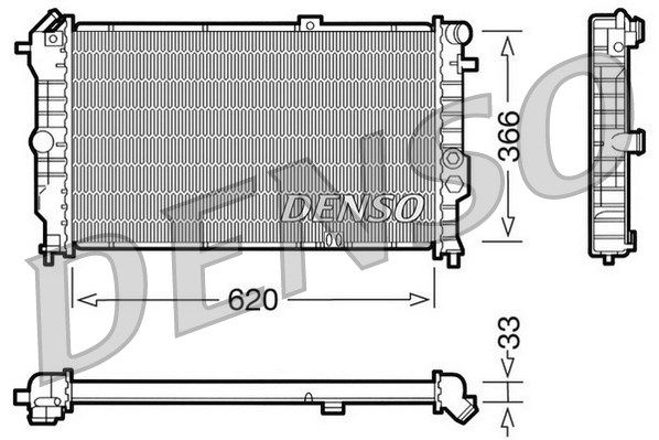 DENSO Radiators, Motora dzesēšanas sistēma DRM20021