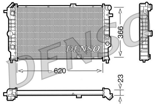 DENSO Radiators, Motora dzesēšanas sistēma DRM20022