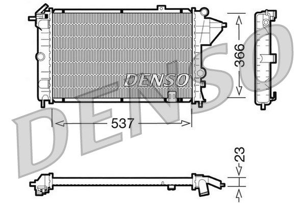 DENSO Radiators, Motora dzesēšanas sistēma DRM20023