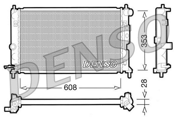 DENSO Radiators, Motora dzesēšanas sistēma DRM20027