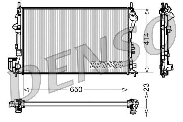 DENSO Radiators, Motora dzesēšanas sistēma DRM20028