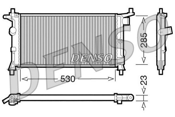 DENSO Radiators, Motora dzesēšanas sistēma DRM20037