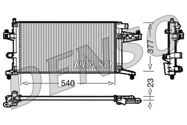 DENSO Radiators, Motora dzesēšanas sistēma DRM20038