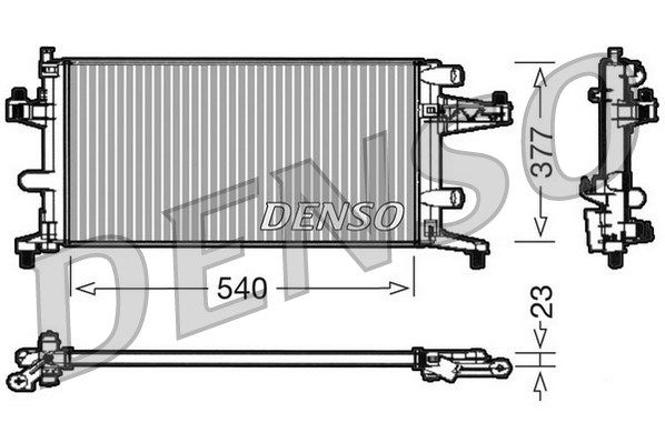 DENSO Radiators, Motora dzesēšanas sistēma DRM20040