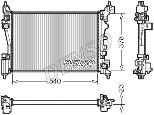 DENSO Radiators, Motora dzesēšanas sistēma DRM20046