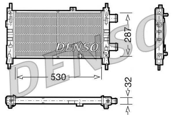 DENSO Radiators, Motora dzesēšanas sistēma DRM20065