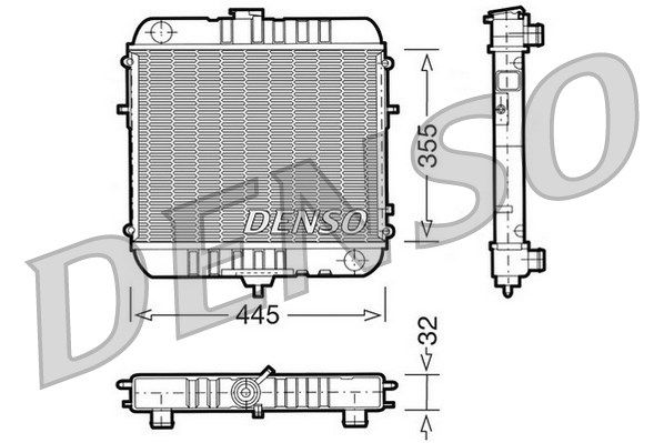 DENSO Radiators, Motora dzesēšanas sistēma DRM20072