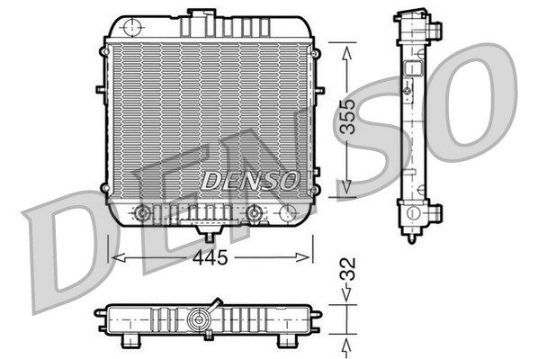 DENSO Radiators, Motora dzesēšanas sistēma DRM20073