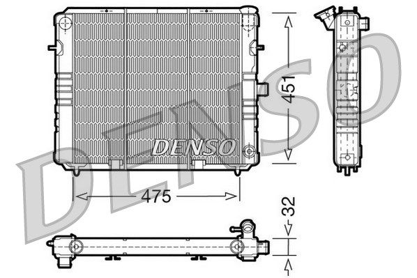 DENSO Radiators, Motora dzesēšanas sistēma DRM20074