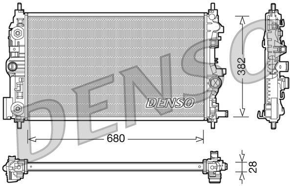 DENSO Radiators, Motora dzesēšanas sistēma DRM20079
