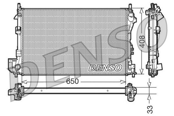 DENSO Radiators, Motora dzesēšanas sistēma DRM20087