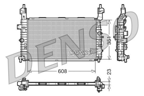 DENSO Radiators, Motora dzesēšanas sistēma DRM20092