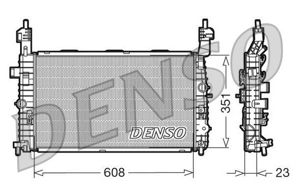 DENSO Radiators, Motora dzesēšanas sistēma DRM20093