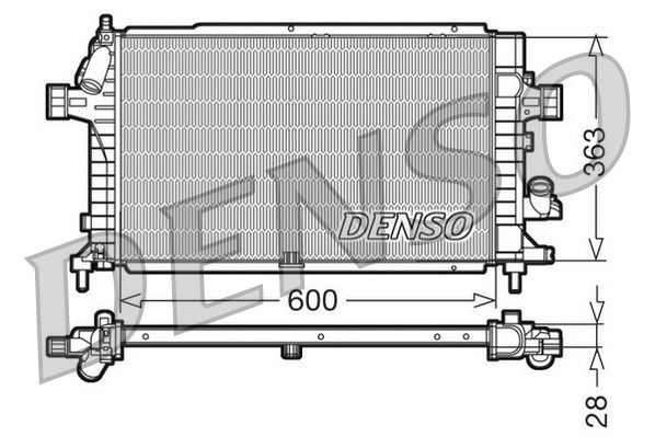 DENSO Radiators, Motora dzesēšanas sistēma DRM20100