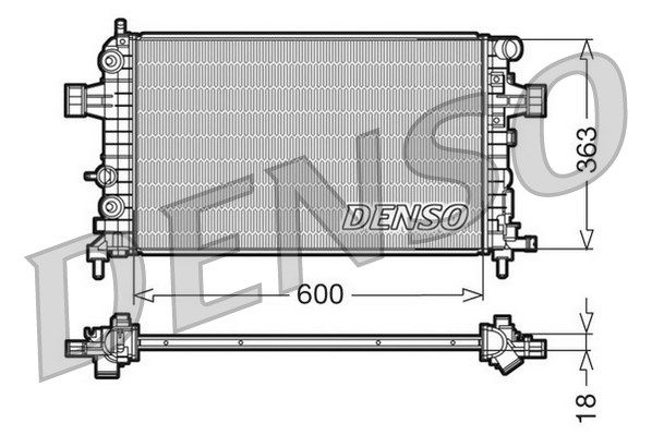 DENSO Radiators, Motora dzesēšanas sistēma DRM20101