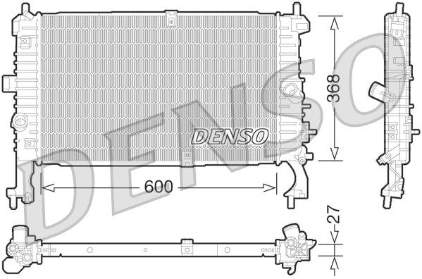 DENSO Radiators, Motora dzesēšanas sistēma DRM20106