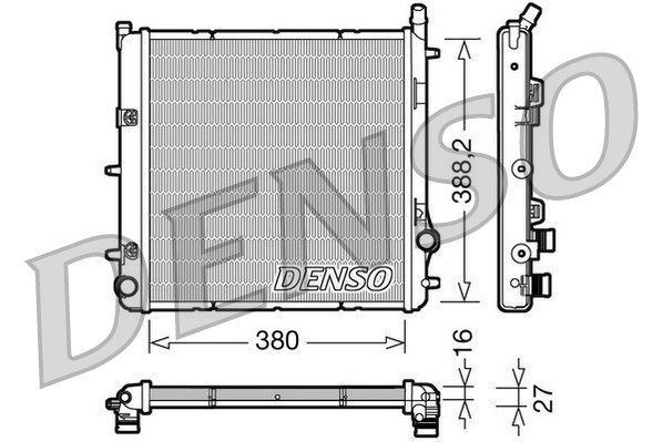 DENSO Radiators, Motora dzesēšanas sistēma DRM21005
